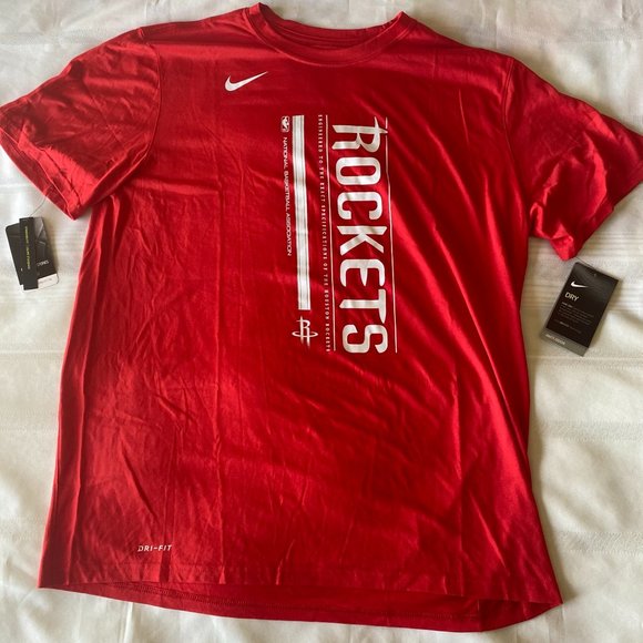 Houston Rockets Nike Wordmark Dri-Fit Tee - Picture 1 of 4